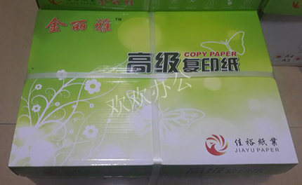 金丽雅复印纸80gA4 打印复印纸70g  复印纸A4(广东内整箱包邮)