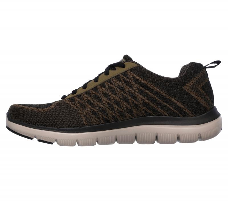 美国直邮Skechers/斯凯奇52182网布透气系带散步鞋休闲鞋网面鞋男_虎窝淘