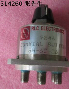SM-6C-26 RLC DC-26.5GHz SP6T RF射频微波 手动手调单刀六掷开关