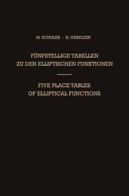 【预订】Funfstellige Tabellen Zu Den Ellipti...