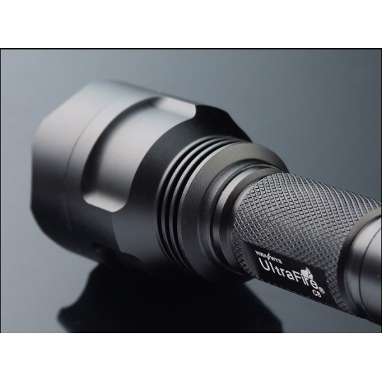 正品进口灯珠强光手电筒夜骑远射