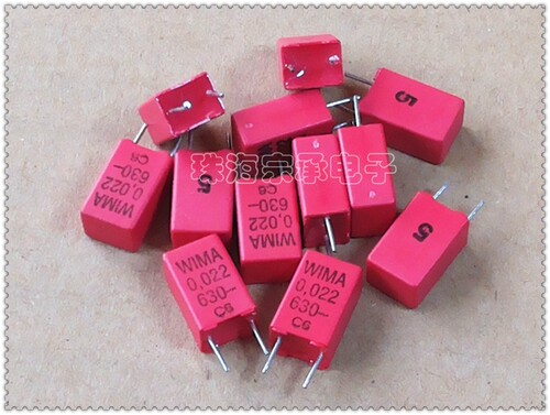 进口德国 0.022uF 630V WIMA MKP2 22nF 薄膜电容 威马 223 p5