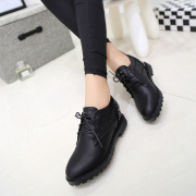 2015 summer and autumn in Europe and America the new shoes at the end of circular head with deep thick-soled casual shoes student season shoes