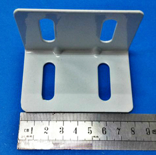 家私配件铁吊挂件直角固定件角码 床角码 家具五金A045四孔角码