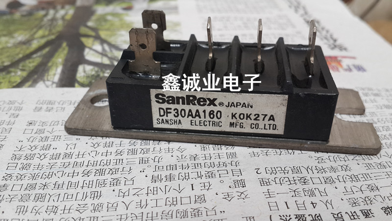 DF30AA160 DF30CA160 120 DF30BA80  三相整模块30A1600V