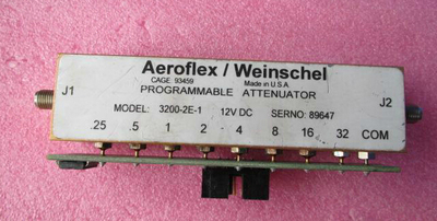 3200-2E-1 Weinschel DC-3GHz 0-63.75dB SMA RF 程控步进衰减器