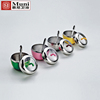 originality Kitchen 304 Stainless steel spice jar Apple Seasoning box Sauce pot Seasoning bottle 4