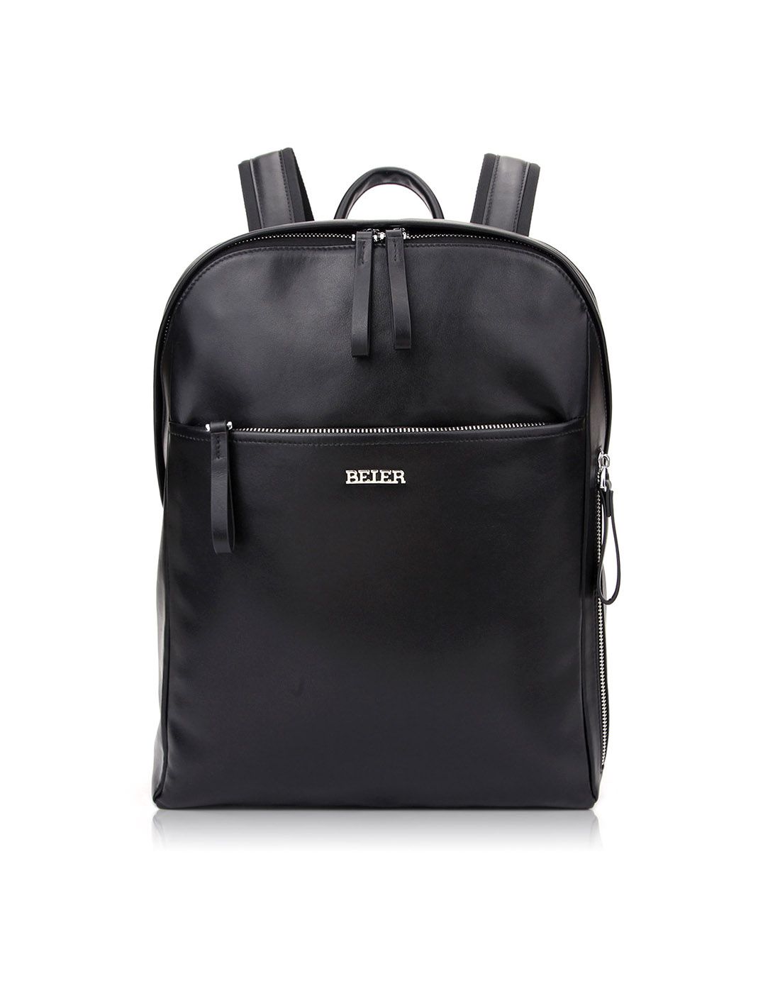 贝尔新品男黑色进口头层牛皮特柔电脑双肩背包  M1-1559-HS-93422|ruв категории Сумки, рюкзак - от Buy2taobao.com для оказания профессиональной услуги покупки агента Taobao