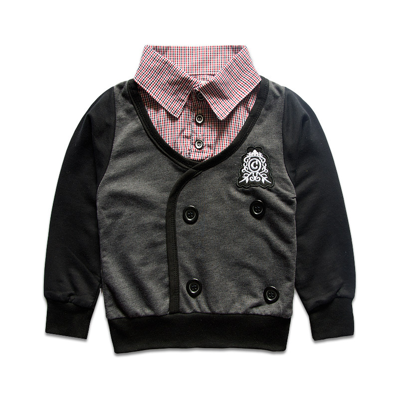 Chemise garcon à manche longue - Ref 2079592 Image 1