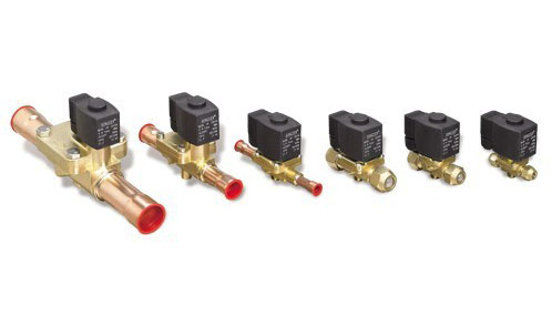 鸿森HONG SEN电磁阀1068-3/10mm3/8焊口3分冷库制冷电磁阀