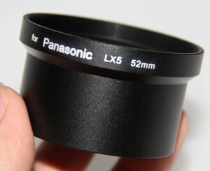 松下Panasonic lx5 相机转接筒 转接桶 转52mm
