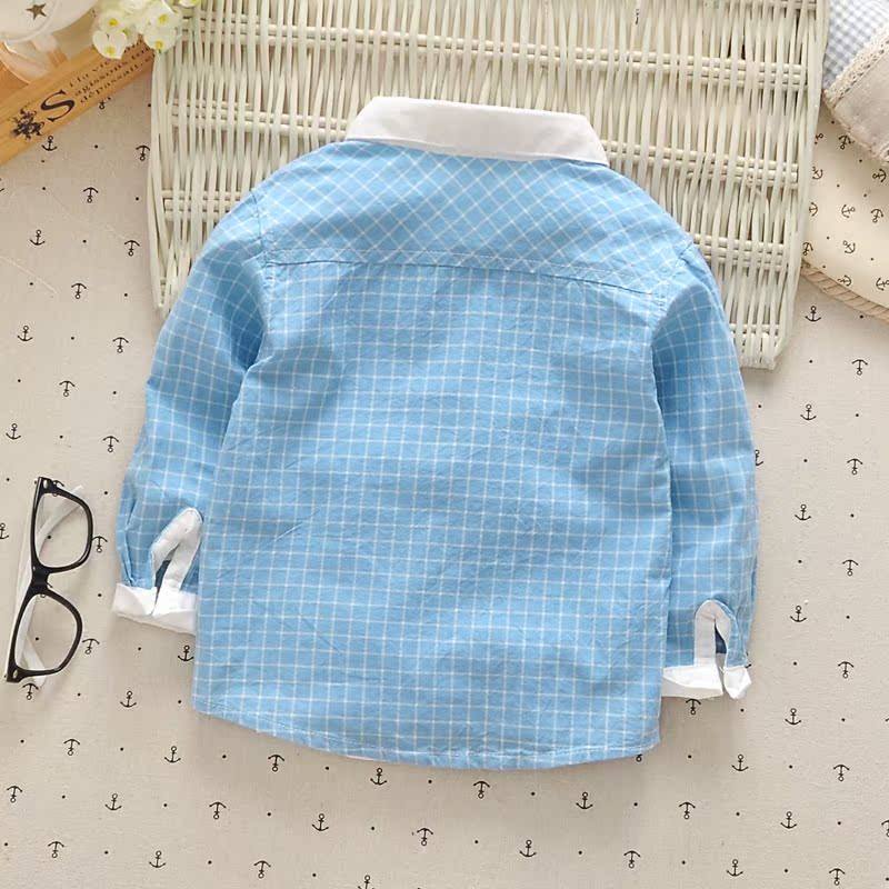 Chemise enfant à manche longue - Ref 2084239 Image 4