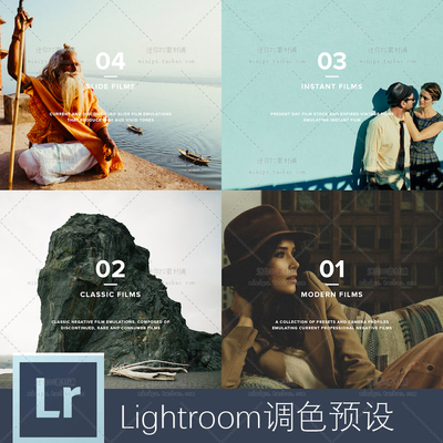 VSCOFilm胶片颗粒卡片机人像风景摄影Lightroom调色后期LR预设ACR