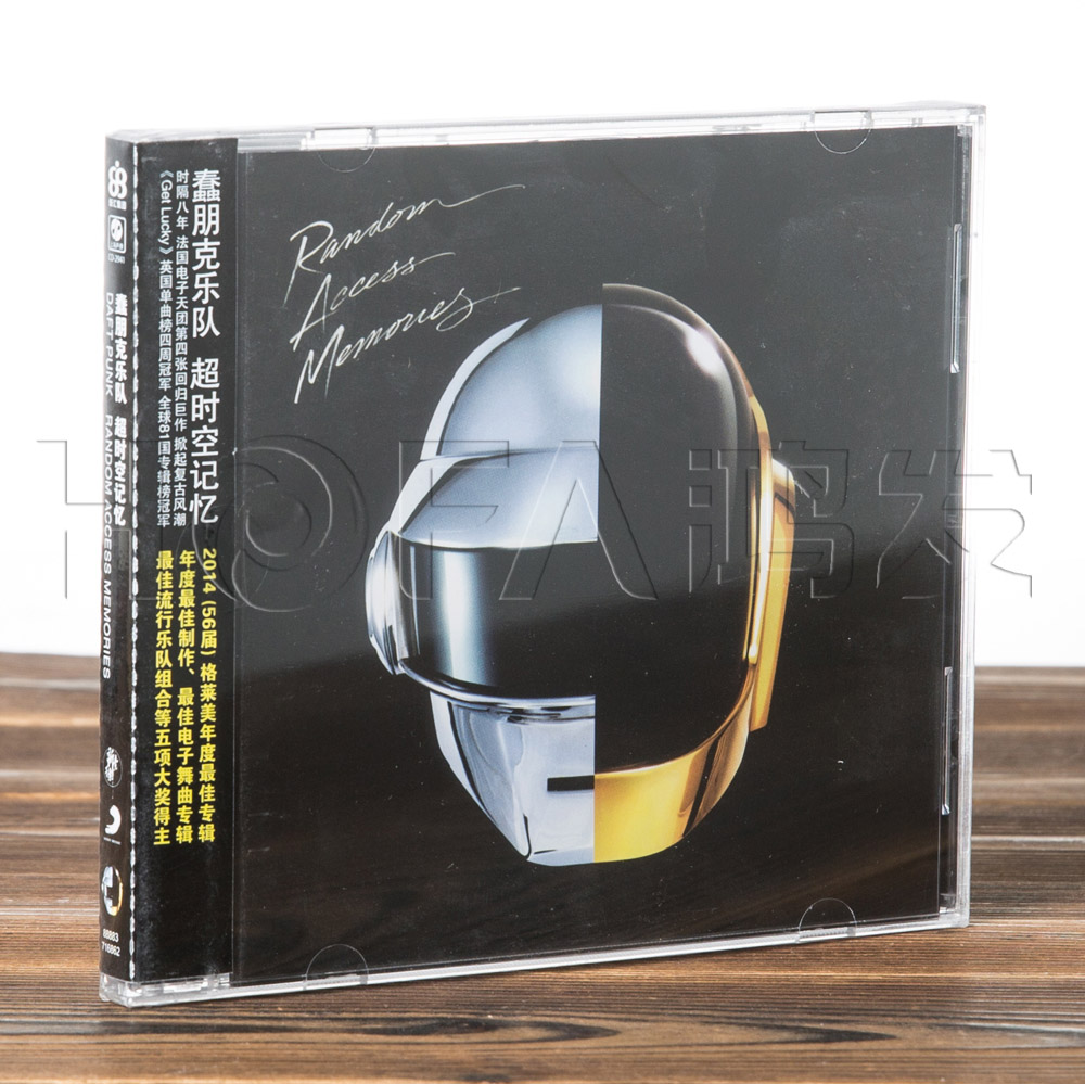 正版现货 Daft Punk 蠢朋克乐队：超时空记忆 Get Lucky CD