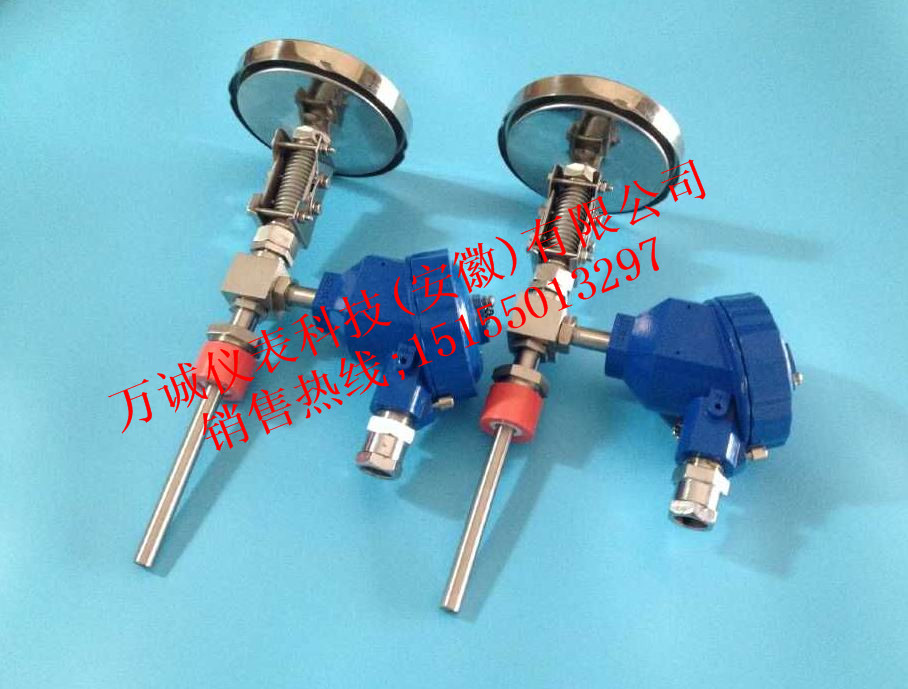 WSSP-401轴向型远传双金属温度计