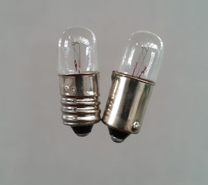 按钮指示灯B9 E10小灯泡6.3V12V24V/30V 2W/3W5W卡口小灯泡螺口