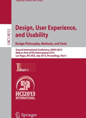 【预订】Design, User Experience, and Usabili...