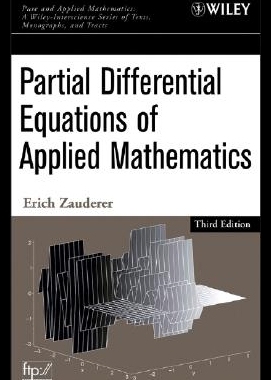 【预售】Partial Differential Equations of Applied Mathe