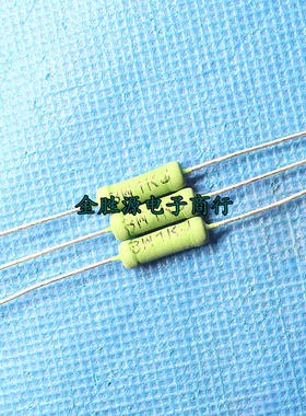 3W线绕电阻 RX21-3W 1KJ 1K 绕线电阻 原装(50只15元)