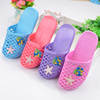 summer Baotou slipper ventilation waterproof Sandals lady non-slip Crocs Plastic Hollow Sandy beach The thickness of the bottom sandals