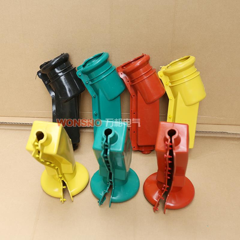 S9 S11油浸式变压器保护套橡胶防雨防鼠帽90度30度设备线夹护罩