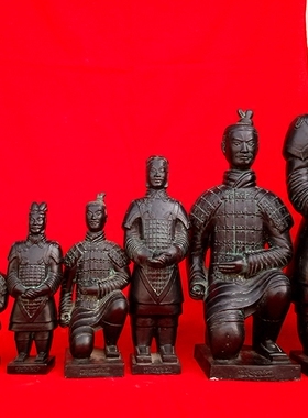 将军秦俑家居办公摆设仿古青铜器