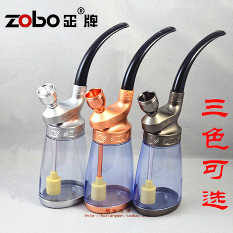原厂正品 中邦zobo正牌516创意水烟壶烟斗 两用循环过滤水烟嘴