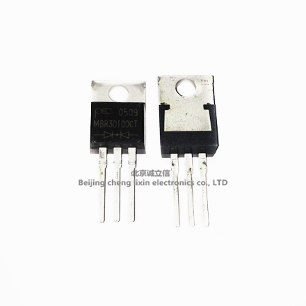 MBR30100CT TO220 直插 30A/100V 肖特基三极管 PEC全新原装现货