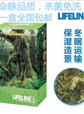 命脉蛭石孵化命脉椰土 冬眠运输命脉苔藓4.16L智利苔藓白杨丝包邮