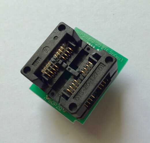 DIL8W/SOIC8 ZIF 200MIL烧录座转接座 SOP8 SOIC8 ELNEC