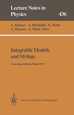 【预订】Integrable Models and Strings: Proce...