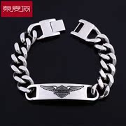New year Harley-Davidson style bracelets titanium steel men jewelry fashion retro simple ideas of England in Europe and America presents