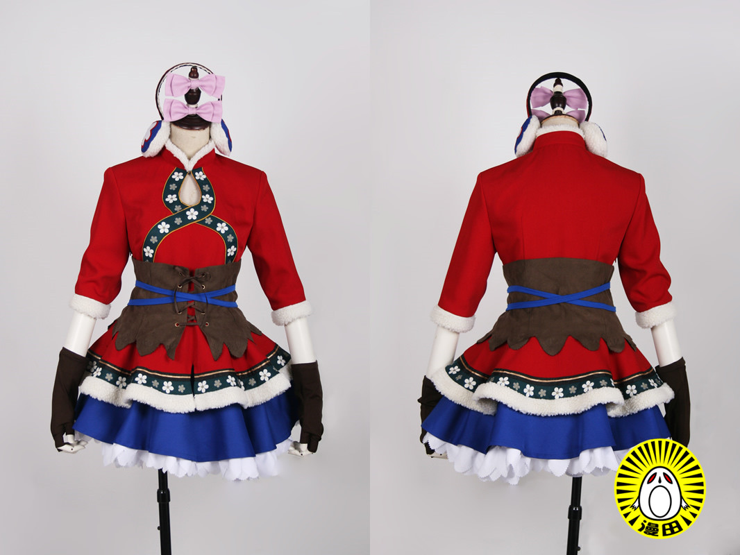 漫田 Lovelive!12月 雪山篇 觉醒后 矢泽妮可 cosplay服