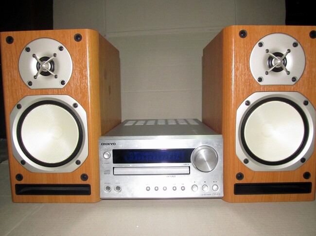 二手香港原装进口欧版onkyo/安桥cr-315高级组合音响/60年纪念版