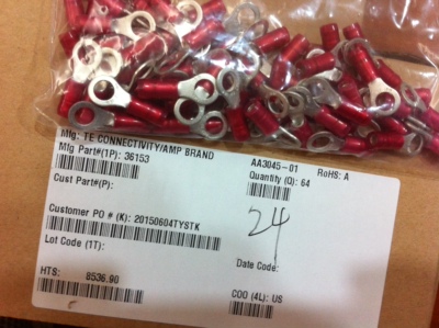 36153 泰科/安普 TE/AMP 原装正品连接器 接插件 现货期货