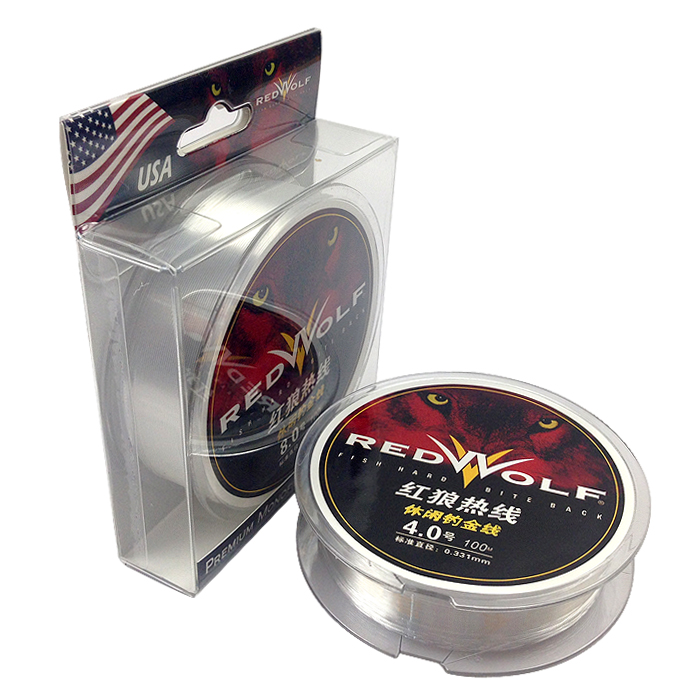 Redwolf/ºìÀÇ ÈÈÏßÐÝÏеö½ðÏß Í¸Ã÷ 100Ã× Ì¨µöÏß ÓãÏß ºìÀÇÈÈÏß