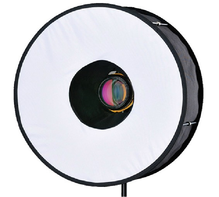 环形柔光箱 通用型机顶灯 易折叠 闪光灯 微距柔光箱罩折叠便捷