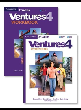 【预售】Ventures Level 4 Value Pack (Student's Book with