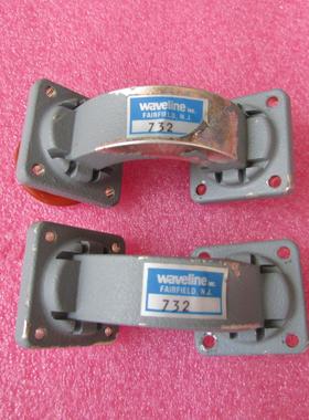 732 WAVELINE INC 90度直角 WR62 12.4-18GHz 波导连接器 转接器