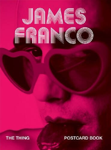 英文原版 詹姆斯弗兰科明信片 付兰兰重新演绎30本图书封面 The Thing Postcard Book: James Franco