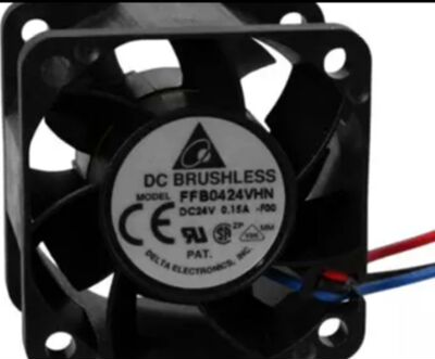 全新台达 4厘米4028三线风扇 FFB0424VHN 24V 0.15A