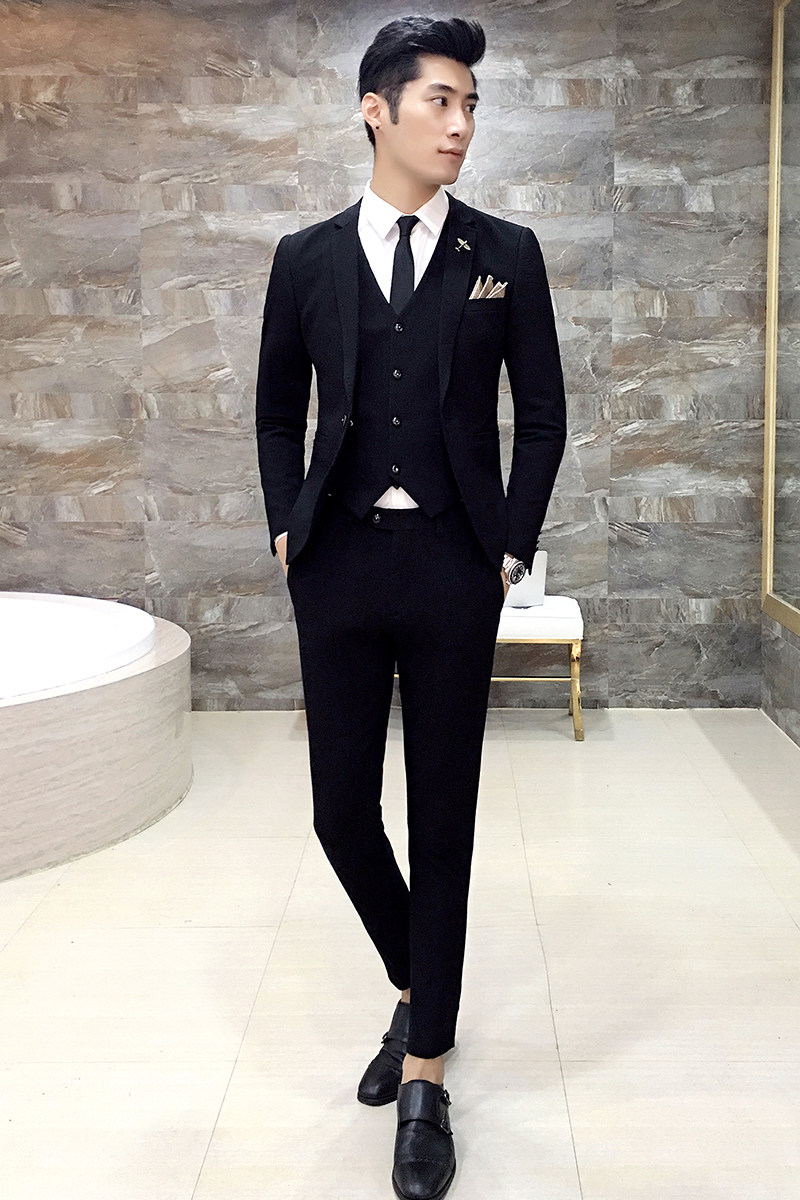 Costume homme WARTIDE en coton pour automne - Ref 1550212 Image 6