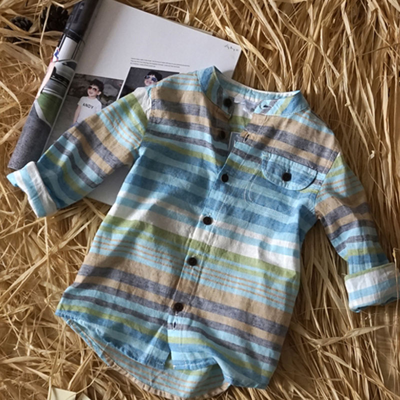 Chemise enfant à manche longue - Ref 2083064 Image 1