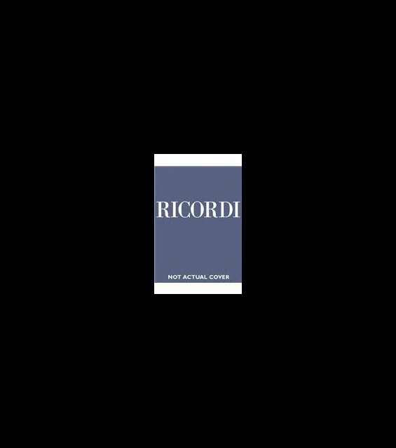 【预售】Cambiale Di Matrimonio: Vocal Score