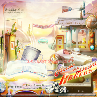 欧美PNG 赛车车轮车胎烈火字体跑车加油箱终点旗背景素材Y1043