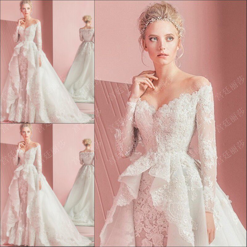 lease new pattern Lace court fish tail Wedding dress bride marry Wedding dress Korean Temperament modelsin the Women's clothing/Boutique , Wedding/Cheongsam/Formal dress , Wedding  category - from Buy2taobao.com to provide professional Taobao agent buy service