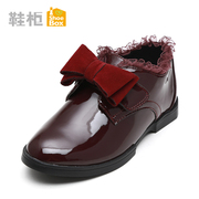 Shoebox shoe spring and autumn fashion boys girls sweet bow shoes children shoes 1115434107