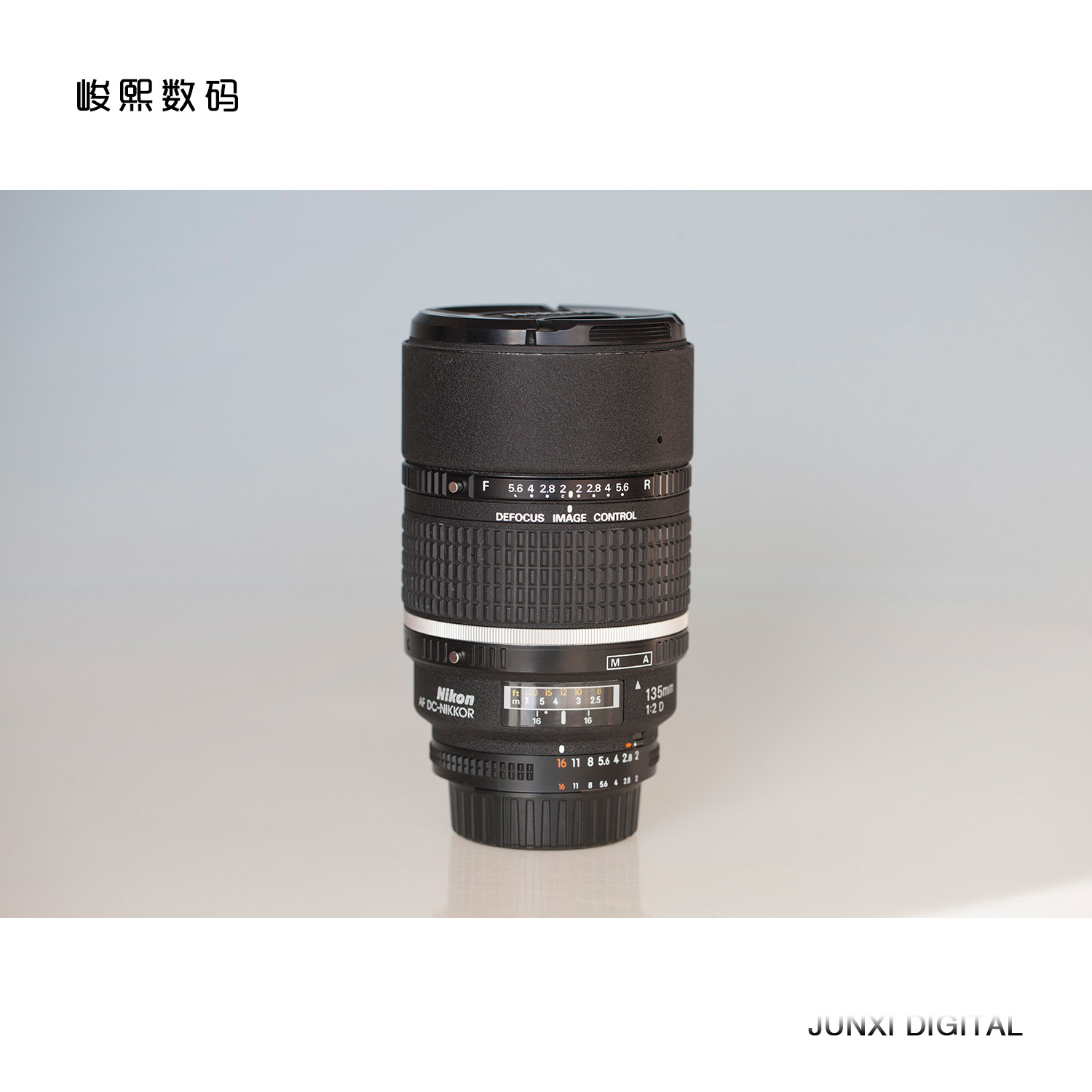 二手 尼康af dc 135mm f2d全画幅数码单支大光圈远摄定焦人像镜头