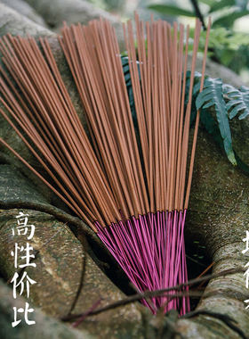 香竹签檀香檀柏观音香天然玉封