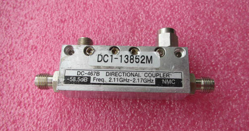 HRS DC-467B 2.11-2.17GHz 58dB SMA RF射频微波同轴定向耦合器
